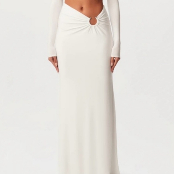 Naked Wardrobe Hourglass Ring Maxi Skirt - Picture 3 of 7